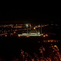 Night View of Faisal Mosque