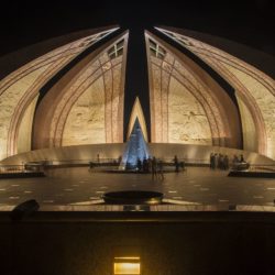 Pakistan Monument at Night
